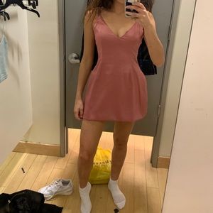 Charlotte Russe - new pink satin minidress